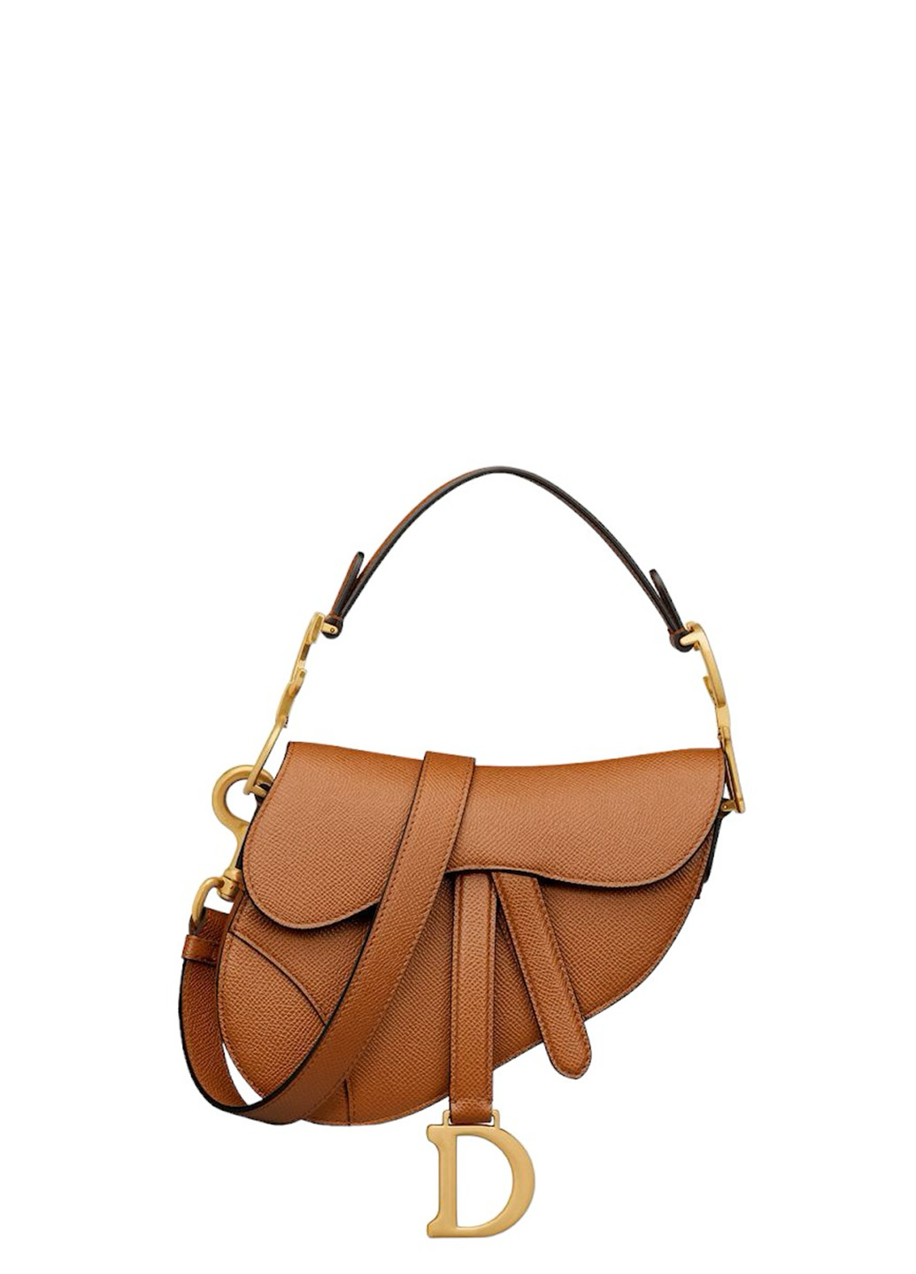 Dior Mini Saddle Bag With Strap Golden Idealism