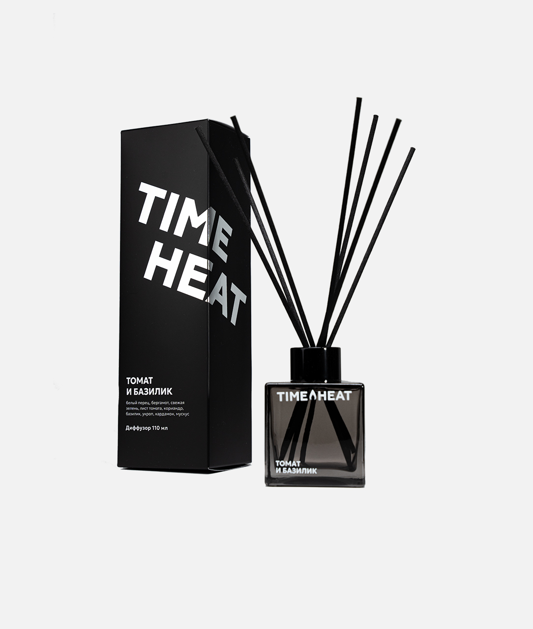 Ароматический диффузор TIME HEAT Томат и базилик 110 мл