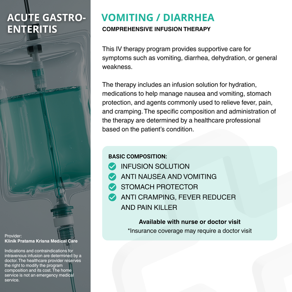 Acute Gastroenteritis Package – What's included