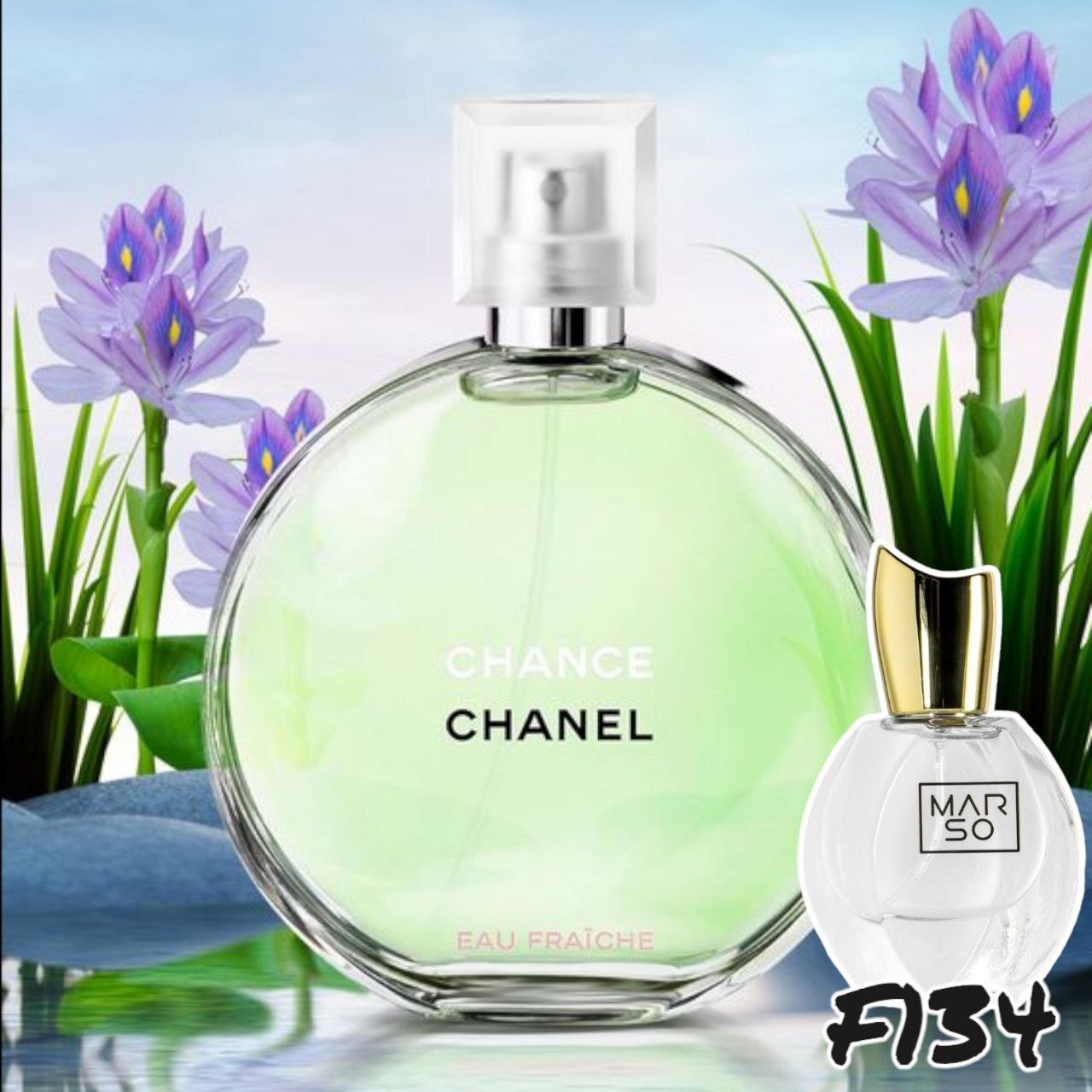 Marso F 134 идеален для поклонников Chanel Chance Eau Fraiche