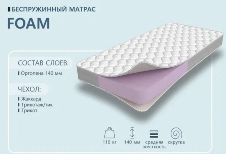 матрас армос foam (жаккард)