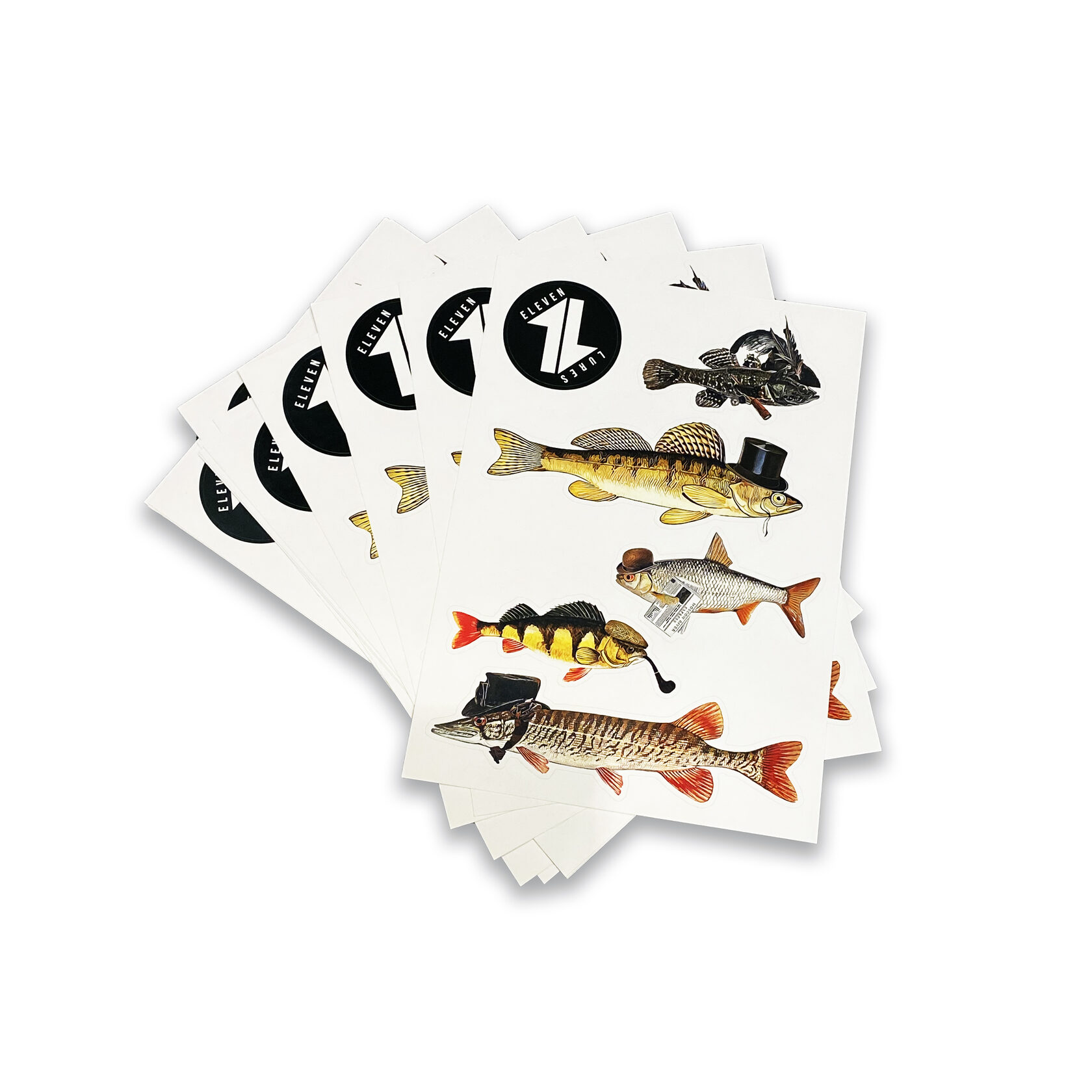 Стикерпак Old School - Eleven Lures