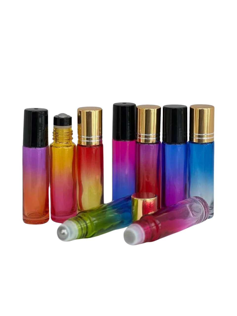 Роллер "двухцветный, толстое стекло", 10 мл.