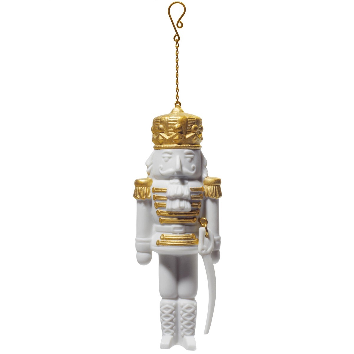 фарфоровая ёлочная игрушка Lladro Щелкунчик