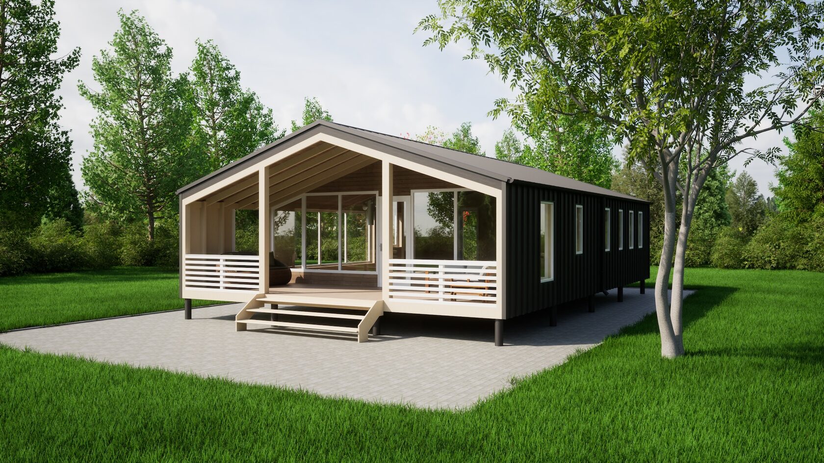 КАНТРИ-БАРН | Каркасно-модульный дом в Москве и области от компании ...