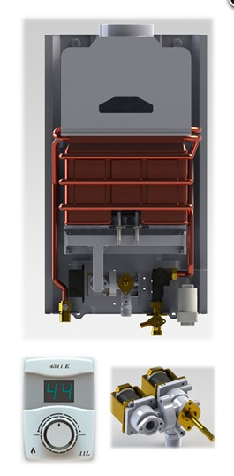 Газовые колонки 4511. Газовая колонка Балтгаз 4511.