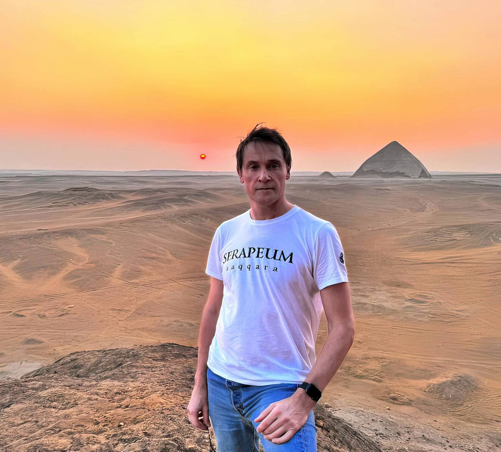 Хлопковая футболка унисекс "Саккара" - Хлопок