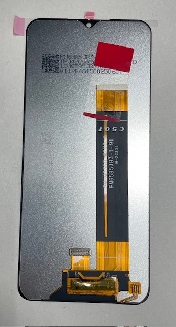 Дисплей с тачскрином Samsung (Самсунг) A235 / A23 (сервисный 100% оригинал) (черный) без рамки