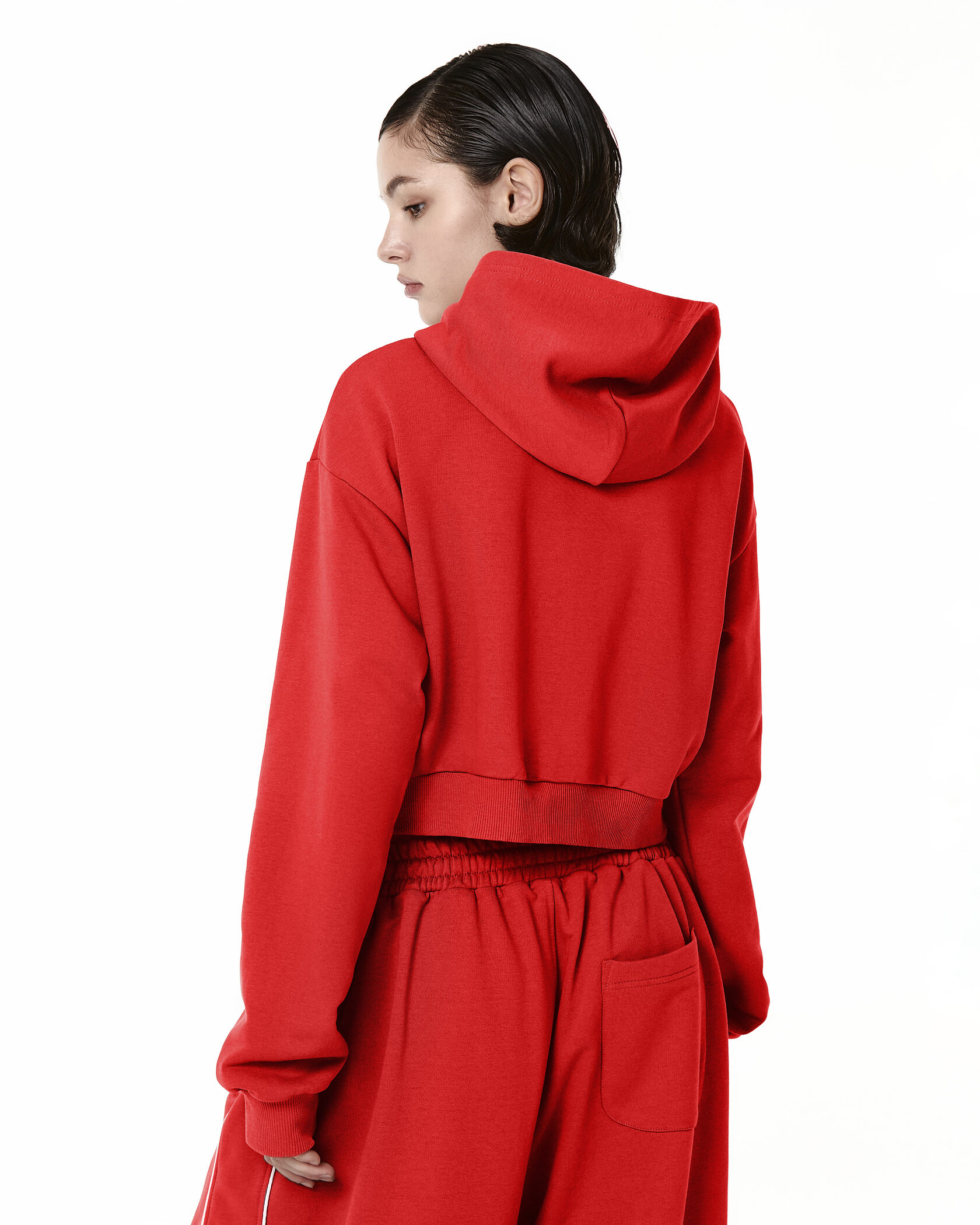ZIP HOODIE CRPD DANCE RED
