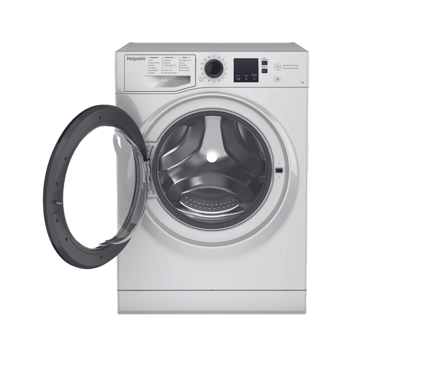 Стиральная машина Hotpoint NSS 5015 K RU 5 кг – Компактное решение для вашего дома