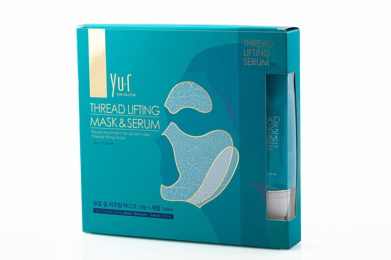 Лифтинг маски отзывы. Yu-r thread Lifting Mask. Маска комплекс.