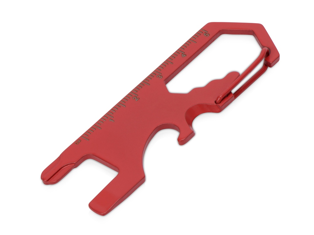 Мультиинструмент "Carabiner", красный — фото 1