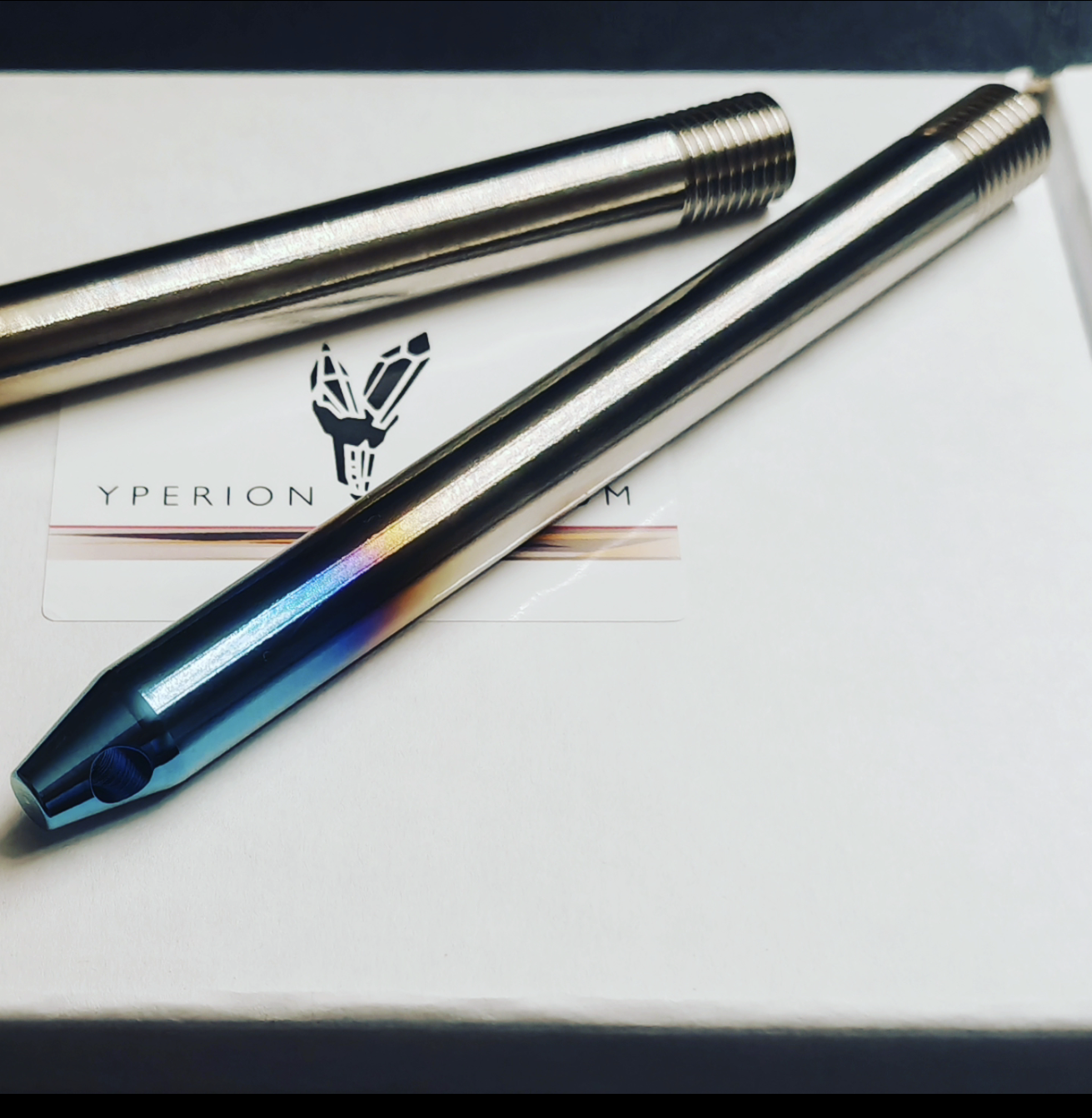 Yperion Titanium wheel mounting guide pins for Porsche 911/ Cayman/ Cayenne/ Panamera / Macan wheels