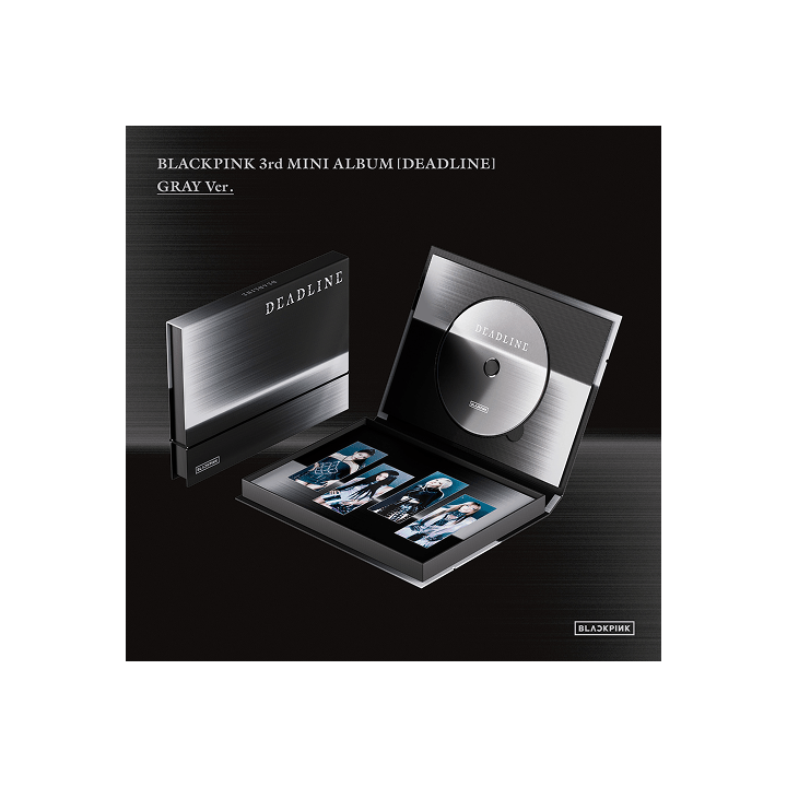 Альбом BLACKPINK DEADLINE (GRAY Ver.) — что внутри