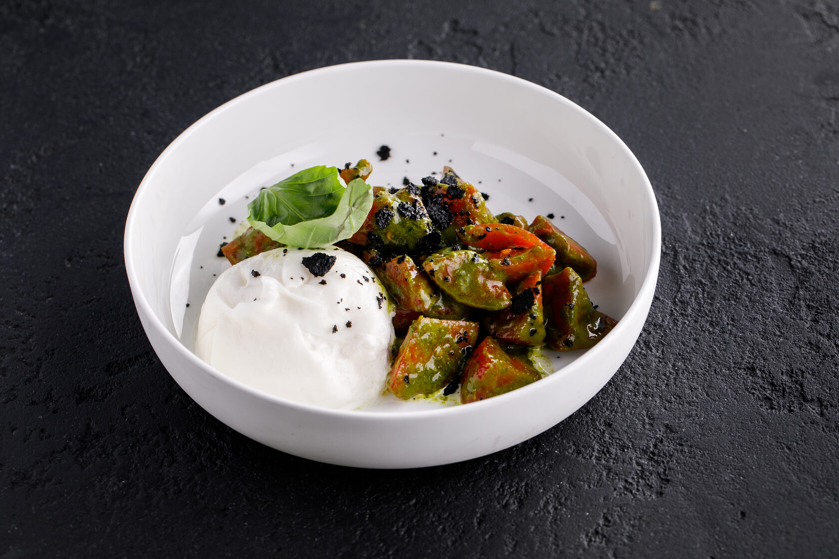 Burrata salade chickslovefood