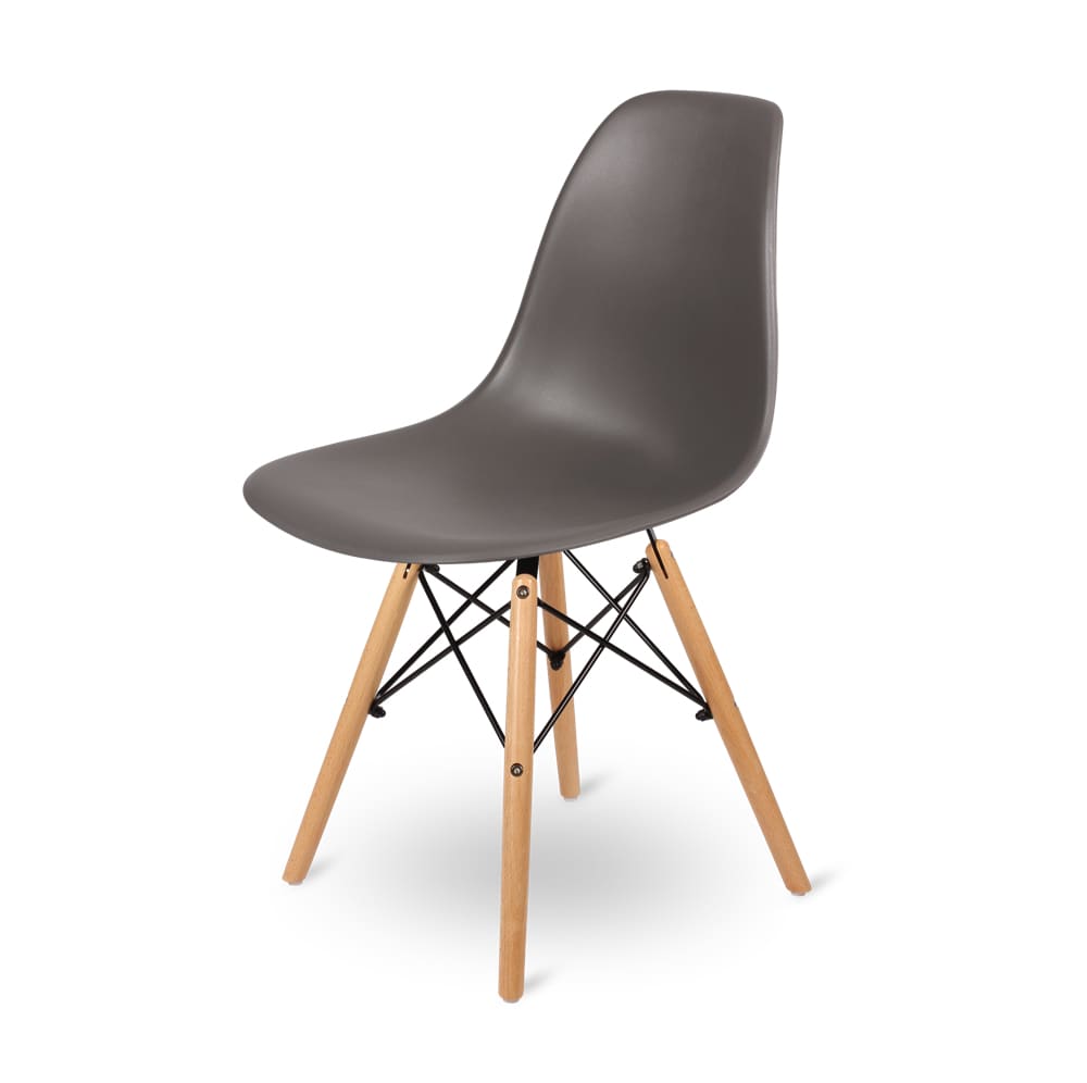 Стул eames темно серый