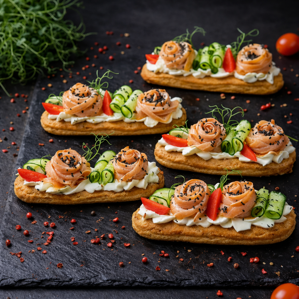 Эклеры "Копченая курочка" — 100 г за 1 шт. Эклеры "Копченая курочка" — 100 г за 1 шт.