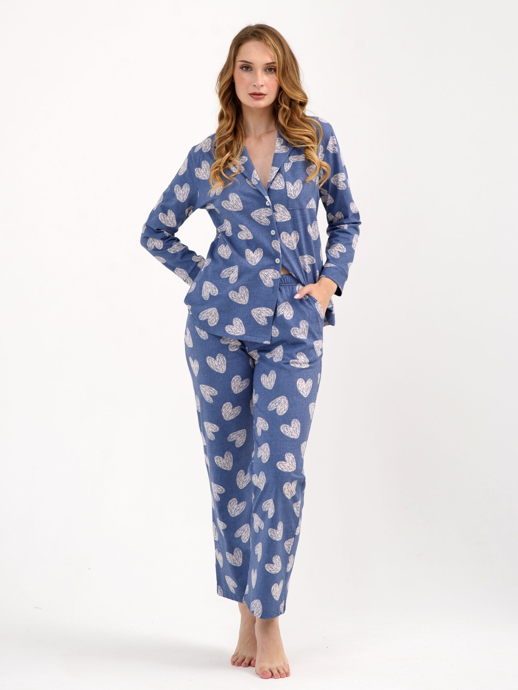 
Пижама женская "Дела сердечные" (классическая)