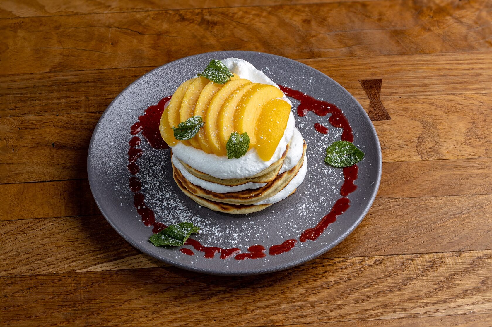 Торт с персиками ананасами и маскарпоне