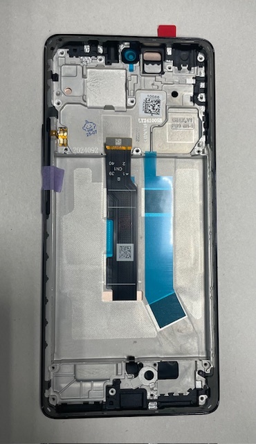 Дисплей с тачскрином Xiaomi Redmi Note 14 PRO 4G 100% оригинал (черный) в рамке НОВЫЕ