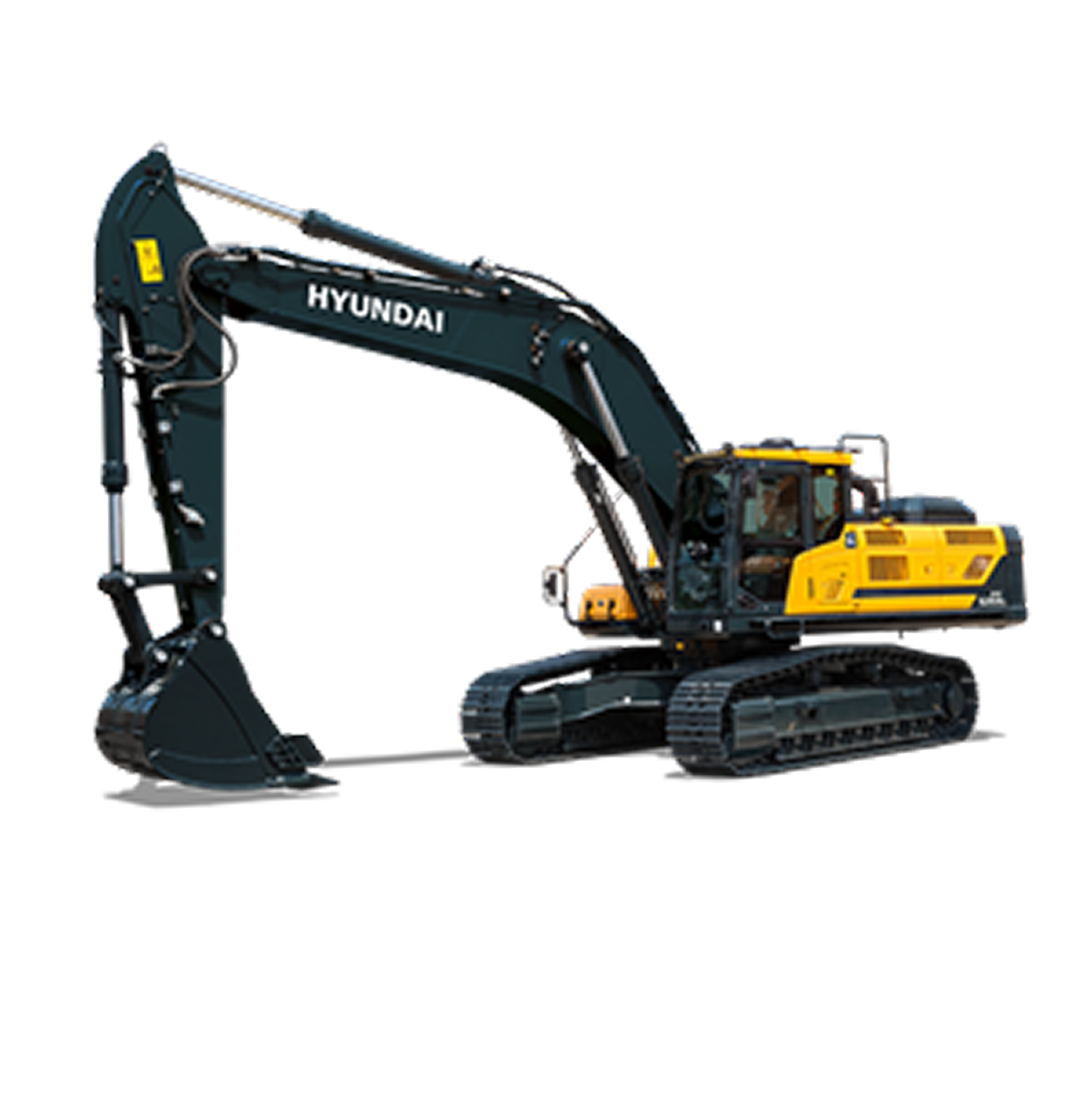 Hyundai R520LC-9S yon tomondan