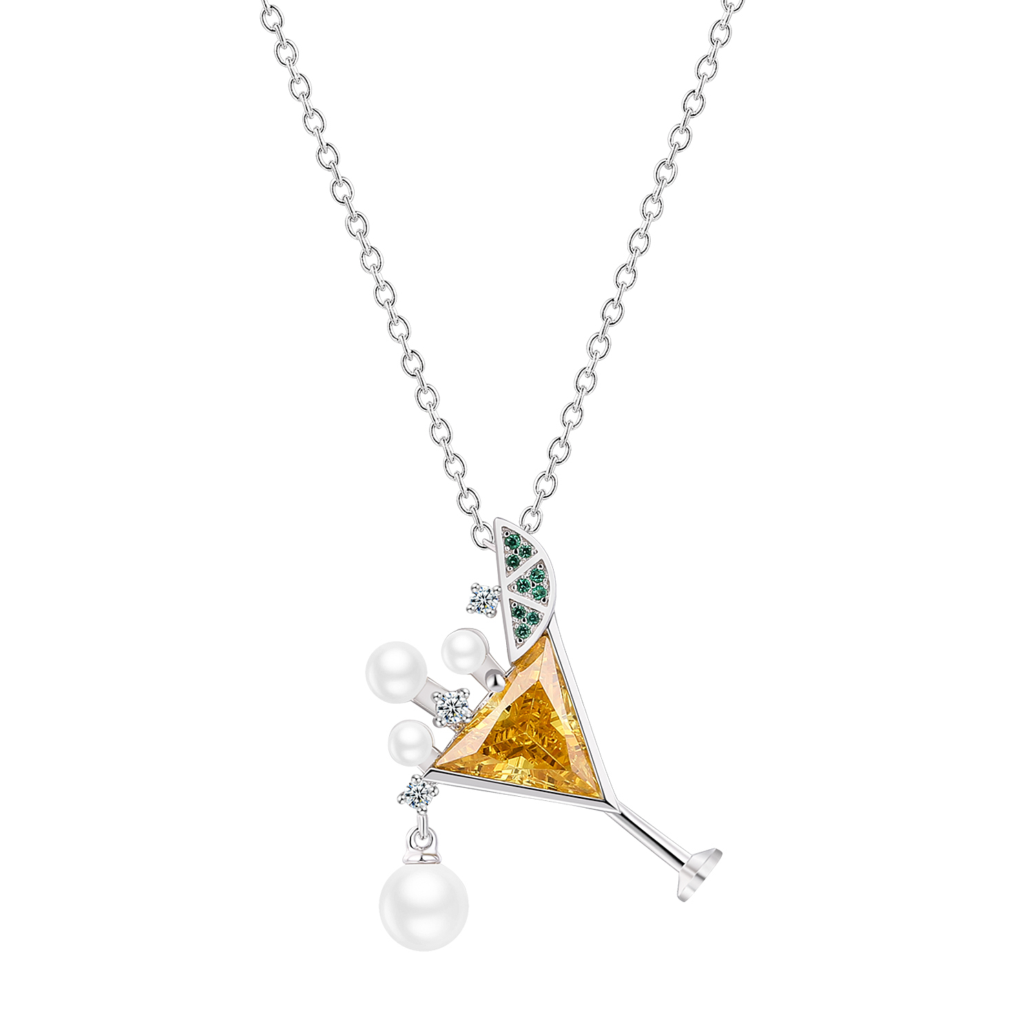 Колье Просекко (Ag 925) - Element 47