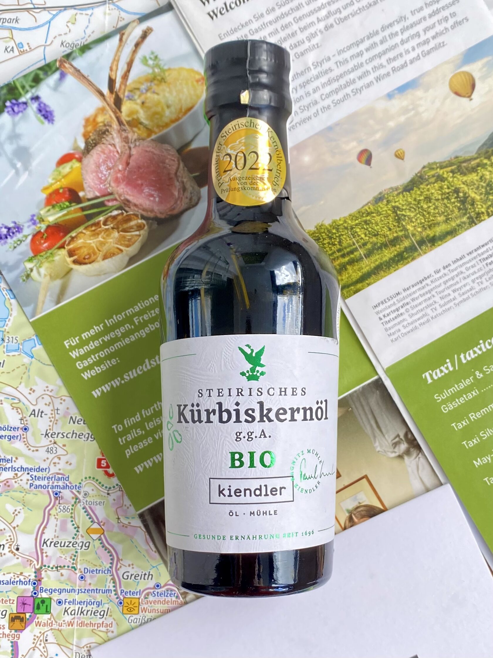 Штирийское тыквенное масло БИО Kiendler