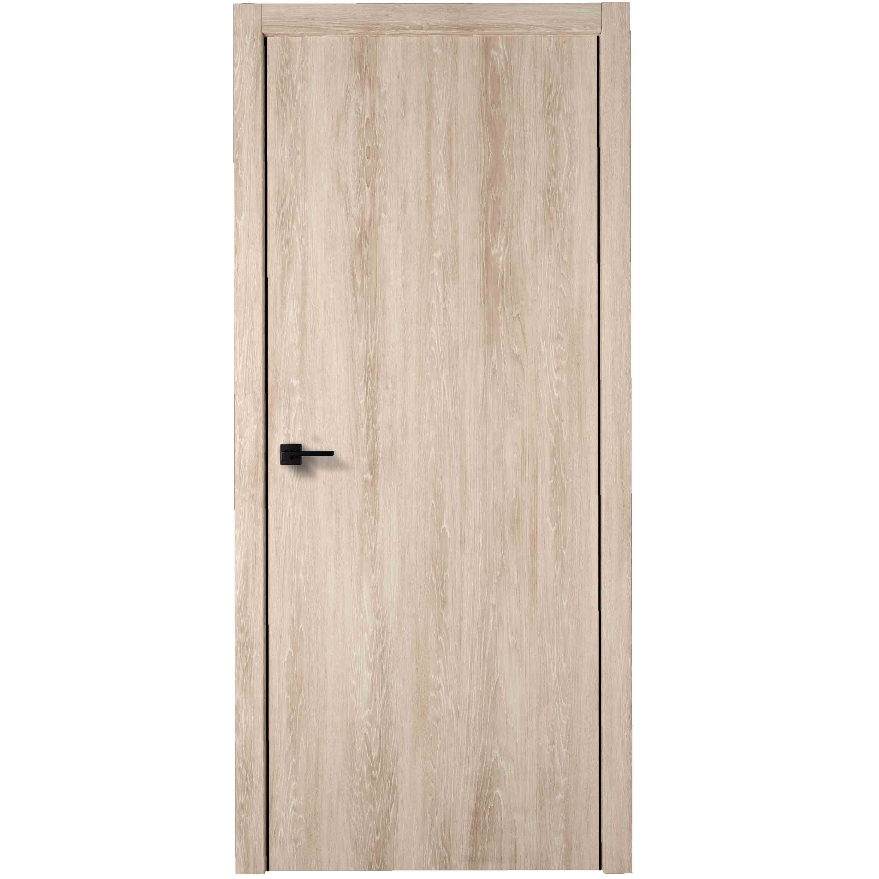 Дверь межкомнатная лофтвуд 2 глухая 80x200 см шпон натуральный цвет дуб американский