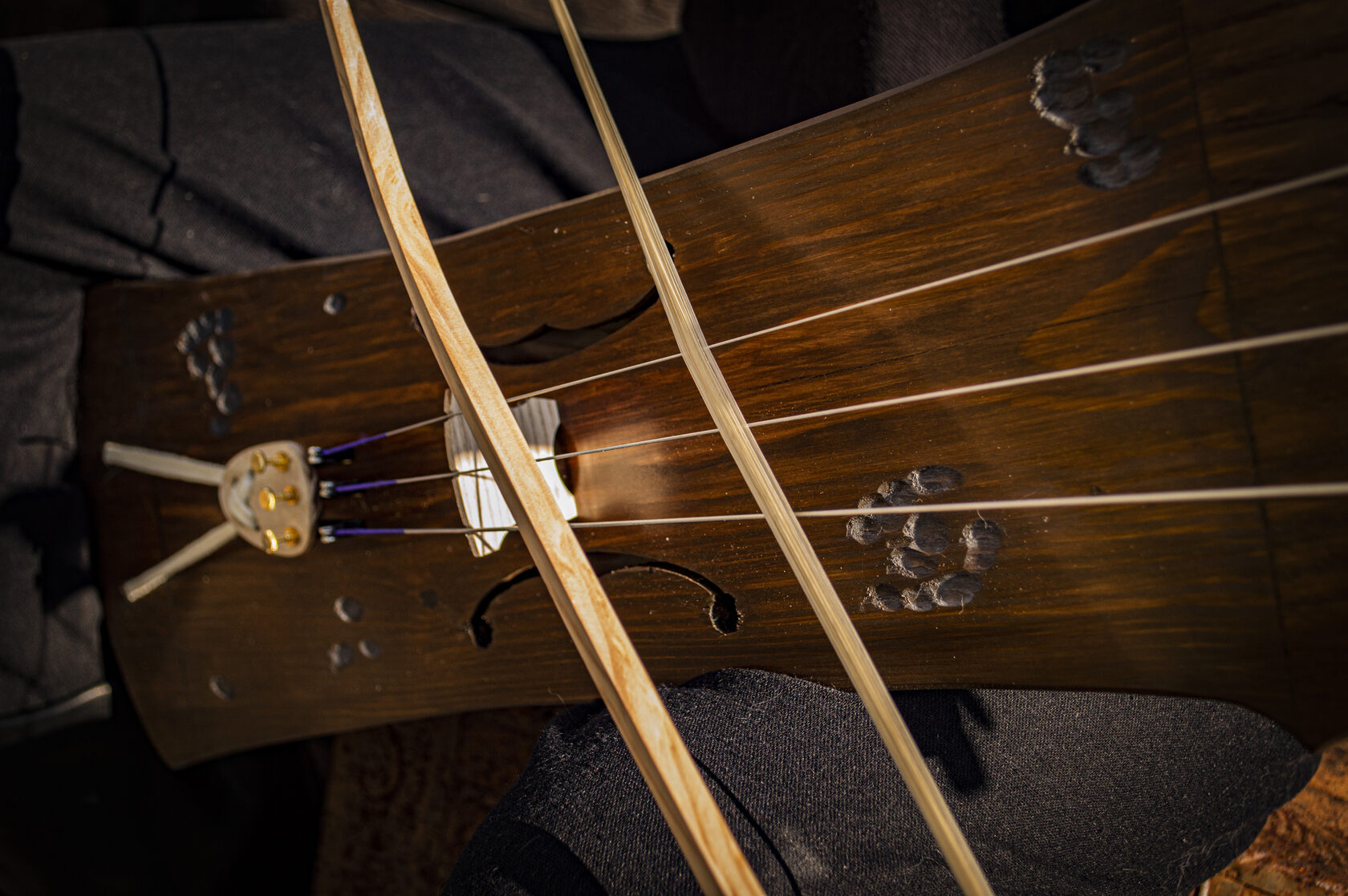 Tagelharpa タールハルパ Talharpa 北欧 民族楽器 職人手作り