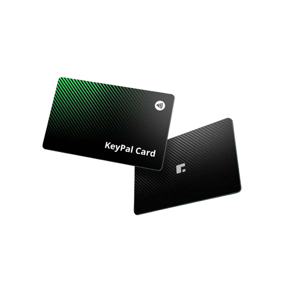 Аппаратный кошелек KeyPal Card Green - KeyPal
