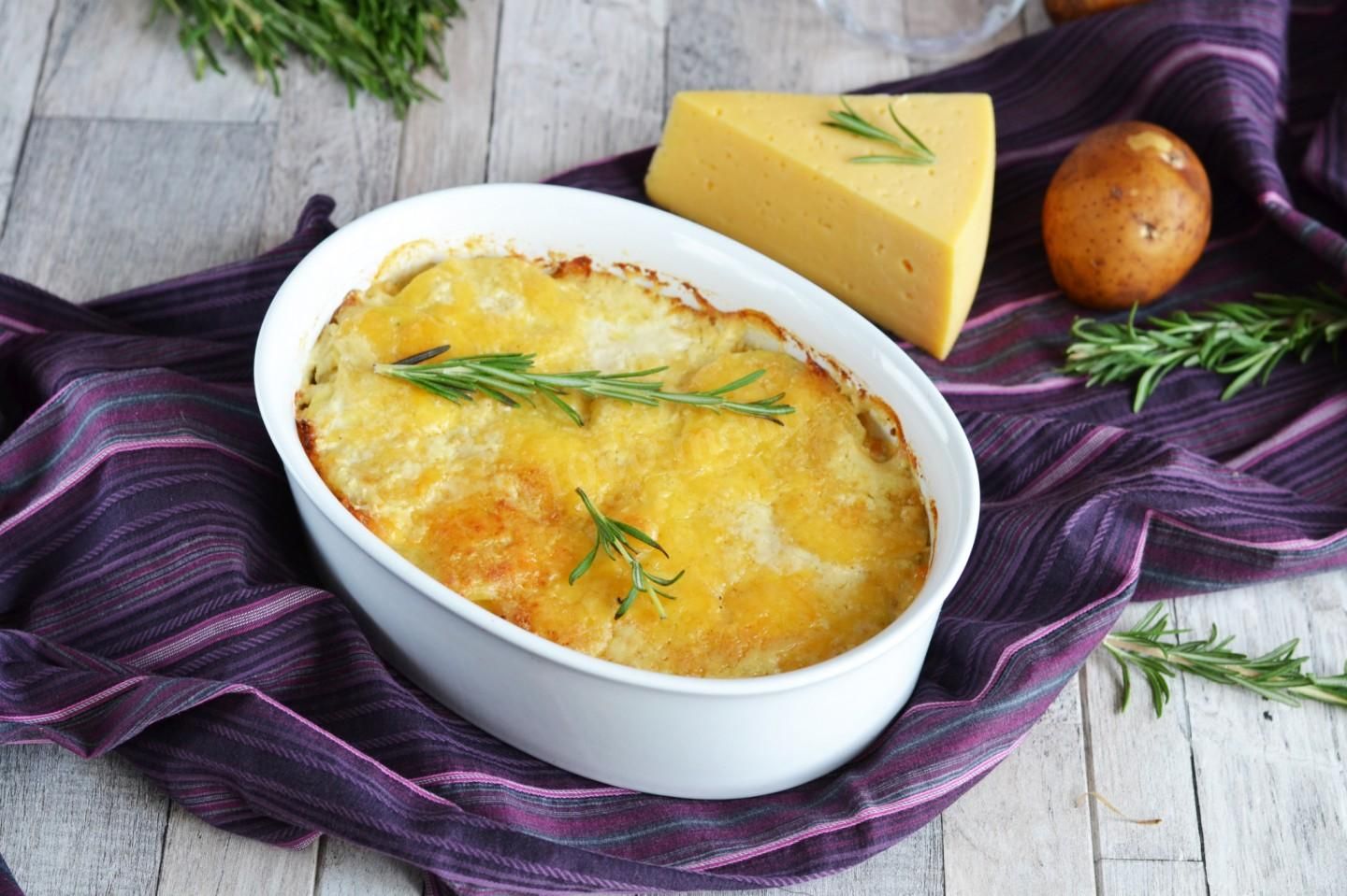 Картофельный гратен