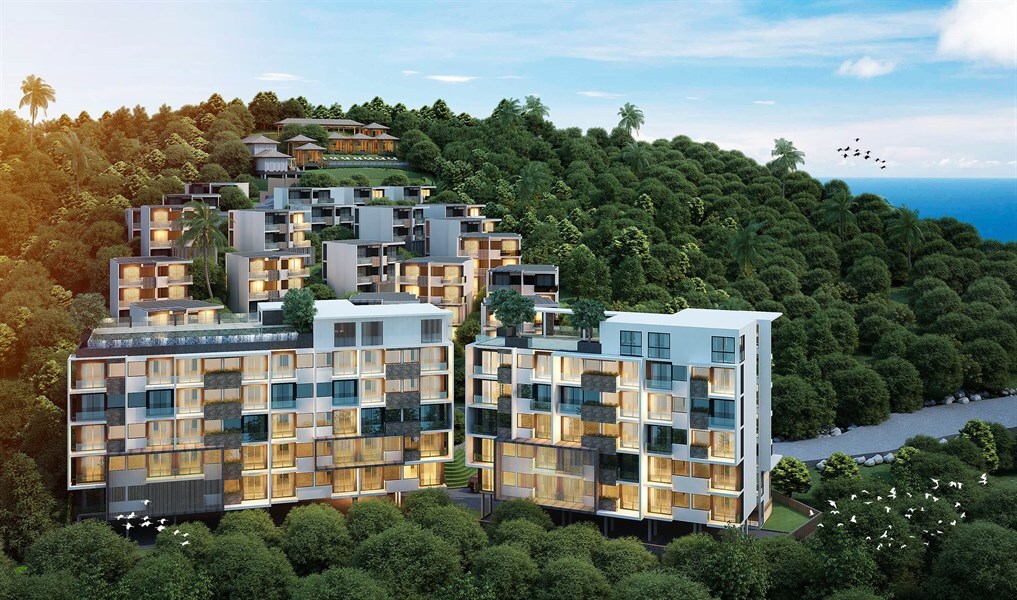 ЖК Utopia Karon (Утопия Карон), Карон пляж, Пхукет — вид комплекса