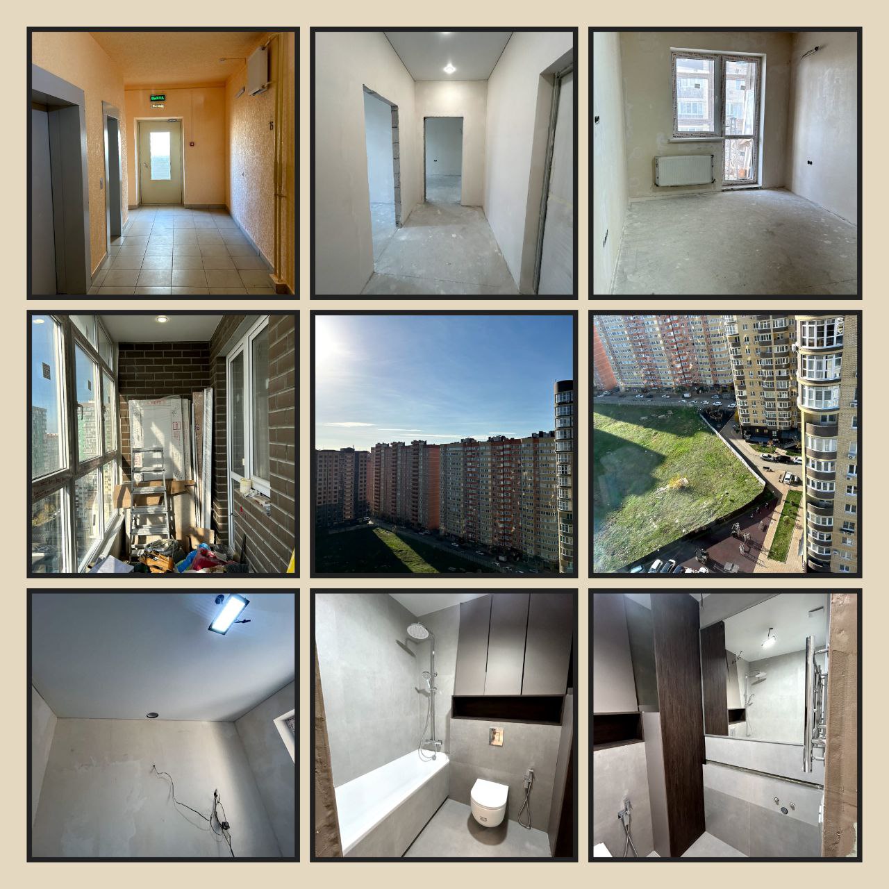 2-комнатная квартира, 58 м², ЖК Флотилия · Восточка