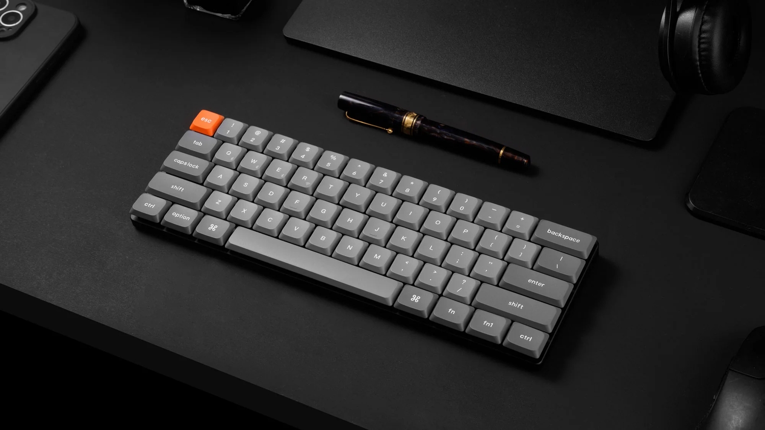 Keychron K9 Max — низкопрофильная механическая клавиатура 60% с
