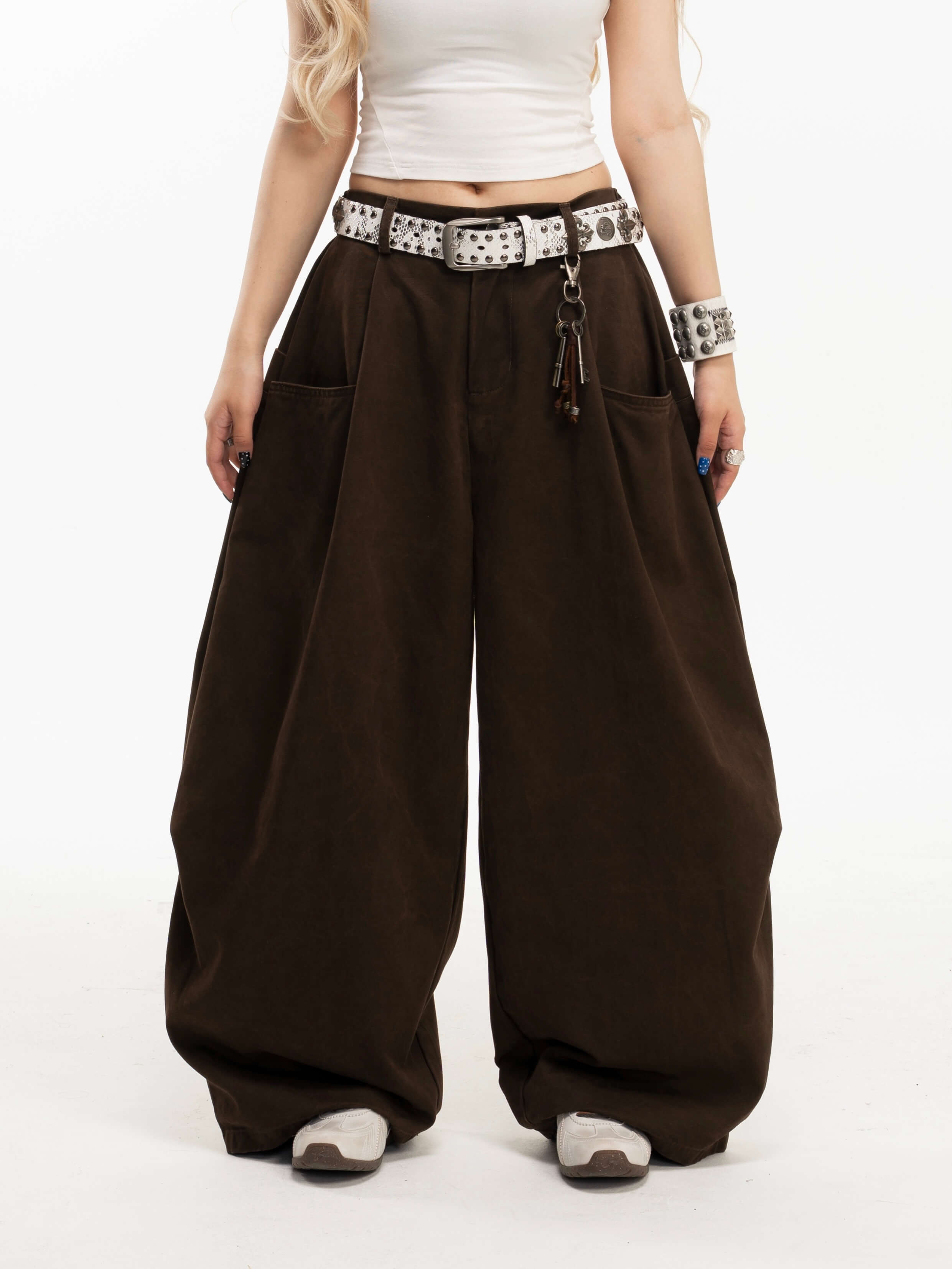 Брюки Oversize Structure Pants, вид спереди