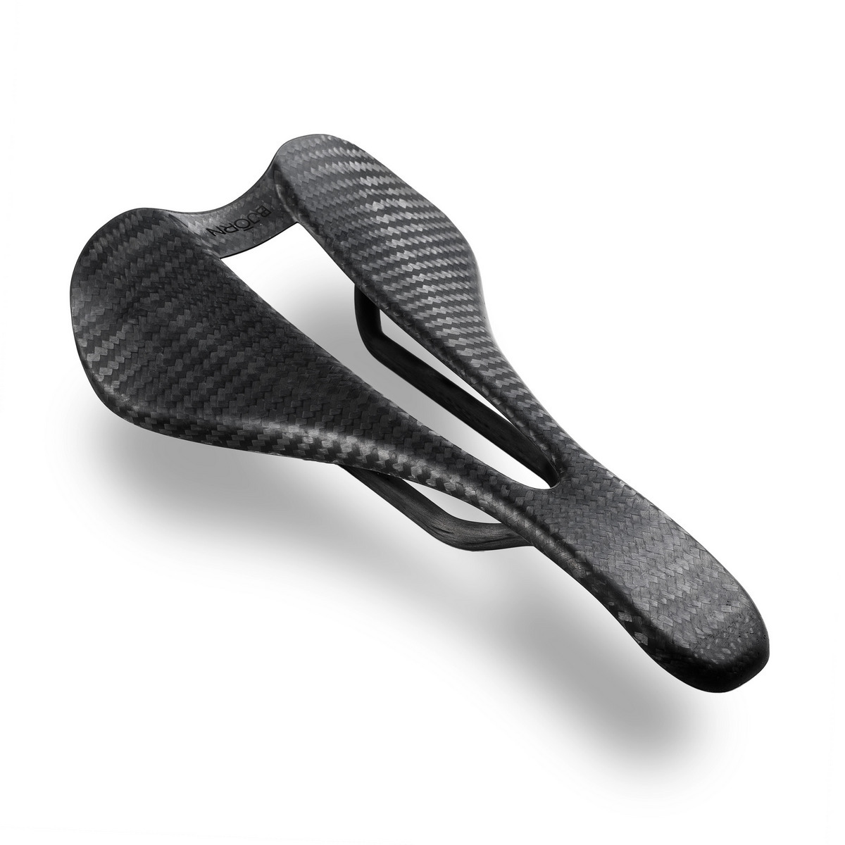 Carbon bicycle saddle