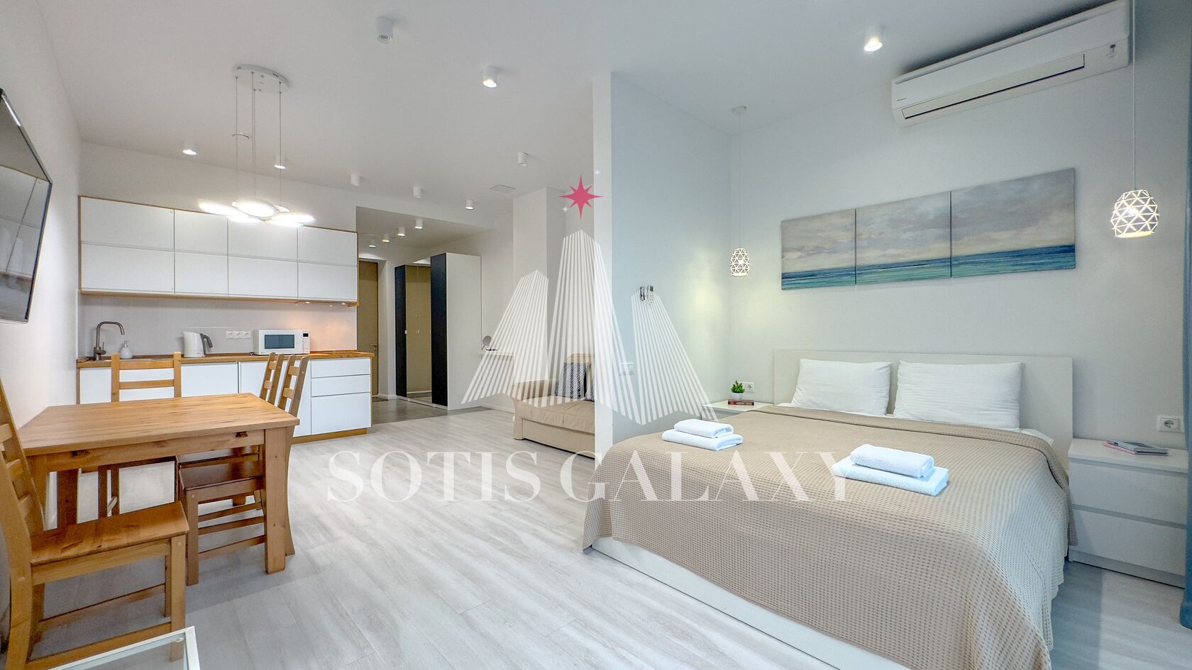 Студия 52 м² · вид на море Актёр Гэлакси Сочи аренда