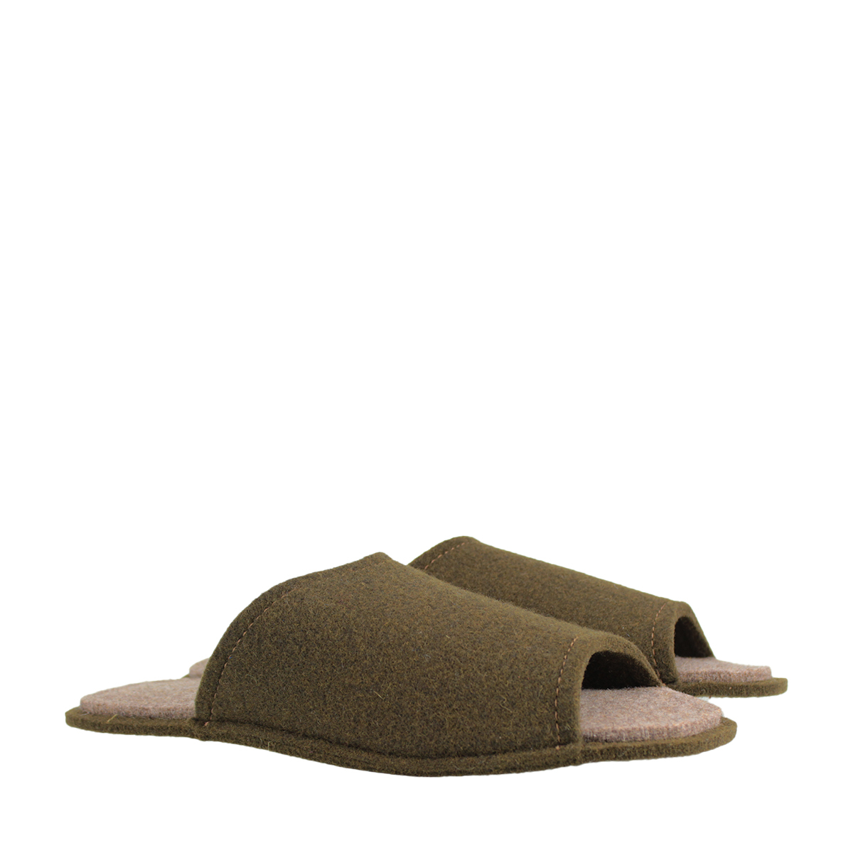 Мужские войлочные тапочки