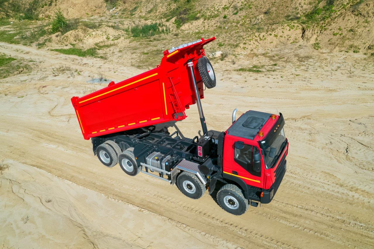 Самосвал 8х8 АМТ 752900