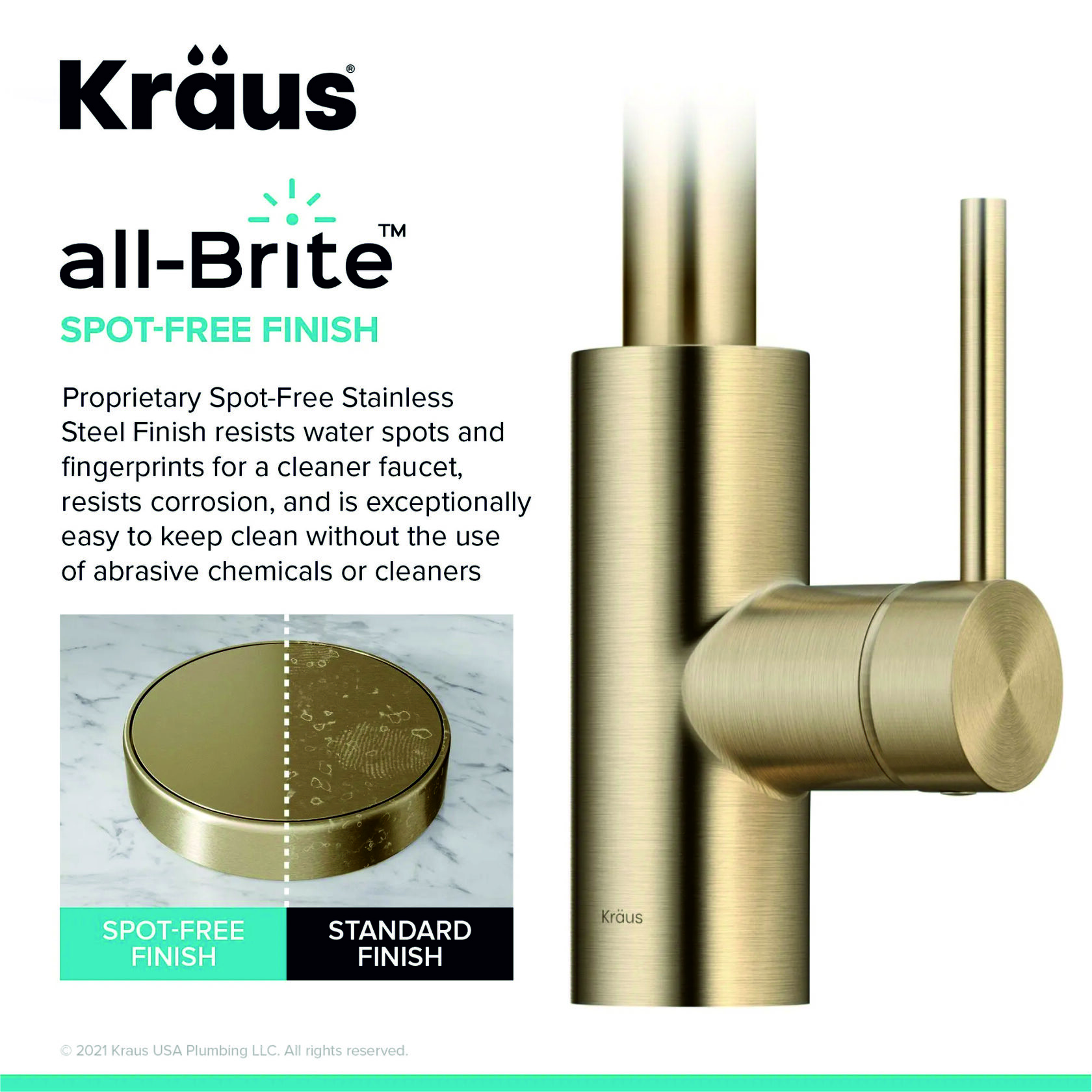 Кухонный смеситель Kraus KPF-2620SFACB - изображение 7