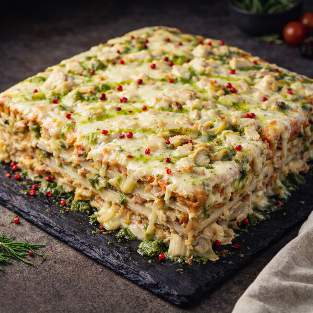 Мясной пирог "Курочка Песто с плодами дерева Шинус" — 1800 г Мясной пирог "Курочка Песто с плодами дерева Шинус" — 1800 г