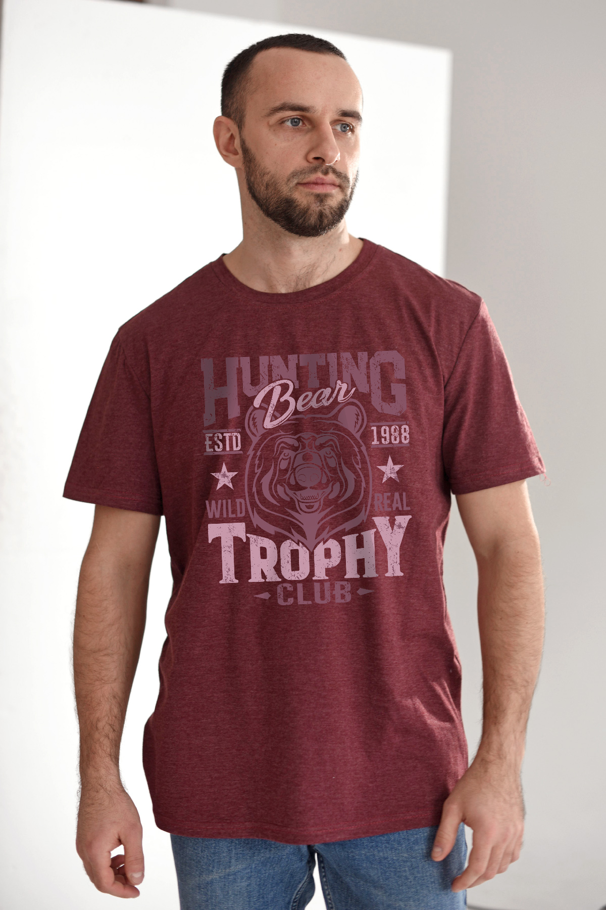 
Футболка мужская "Медведь"