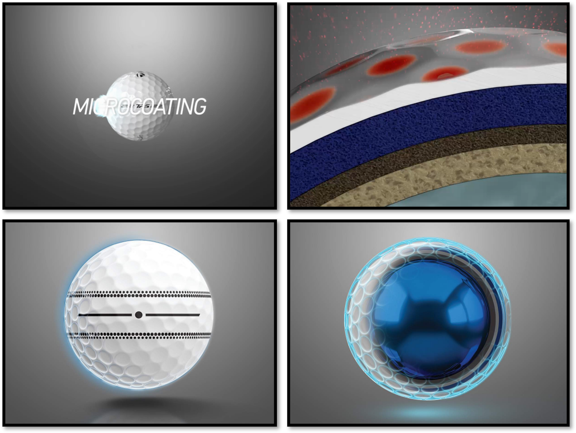 Технологии мяча для гольфа TaylorMade TP5