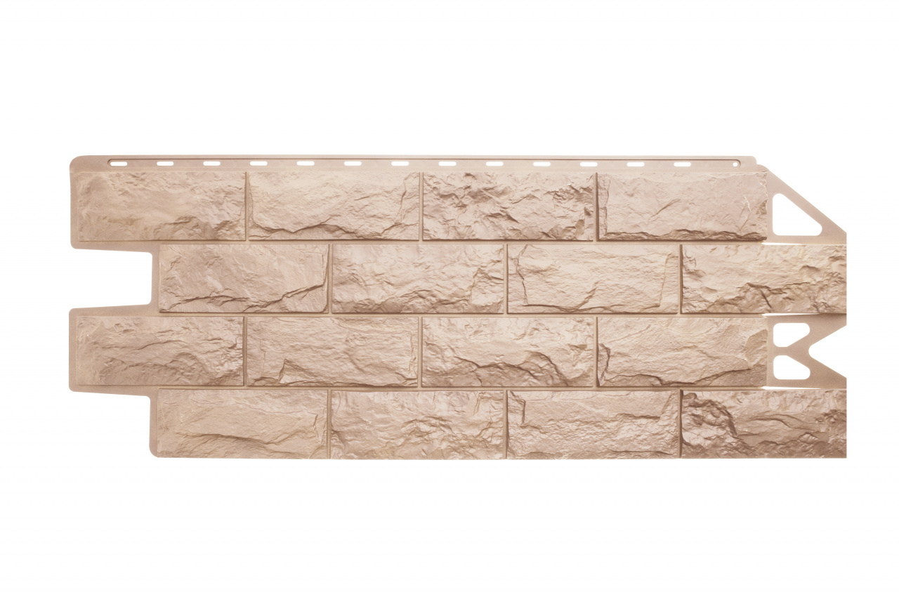 Фасадные панели Фагот ЭКО Кремовый