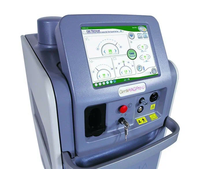 GentleYAG Pro-U, панель управления