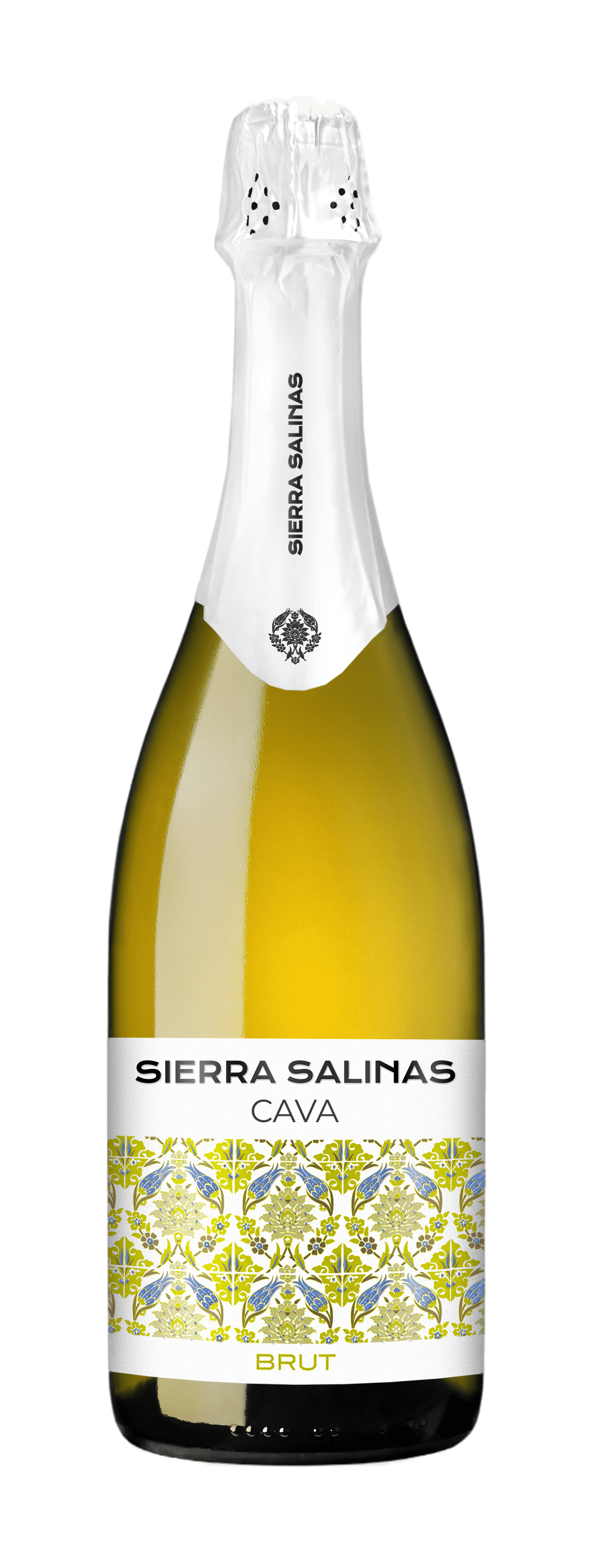 Белое игристое вино кава. Кава Сьерра Салинас. Sierra шампанское Salinas. Cava Sierra Salinas Brut – Sierra Salinas. Cava Vega Christina Brut 2022.