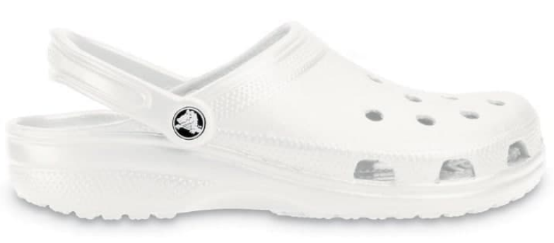 Crocs classic clog clearance white