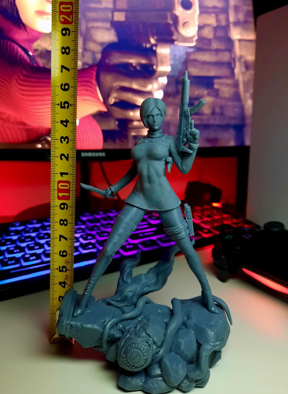 Ada Wong | STL and 3D printed figure