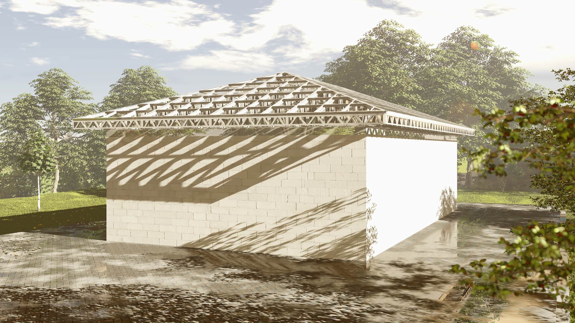 Кровли, мансарды, фермы