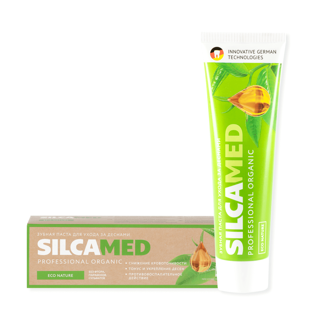Зубная паста SILCAMED ECO NATURE